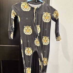Posh Peanut Tiger Print Kids One Piece